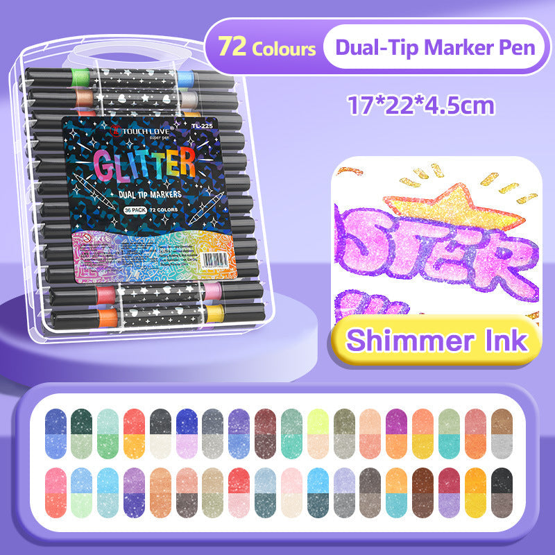 SparkArt – Glitzer-Marker mit zwei Spitzen