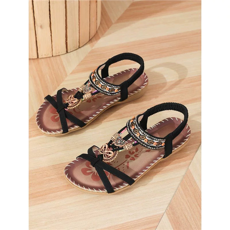 Neue Sandalen im Bohème-Stil