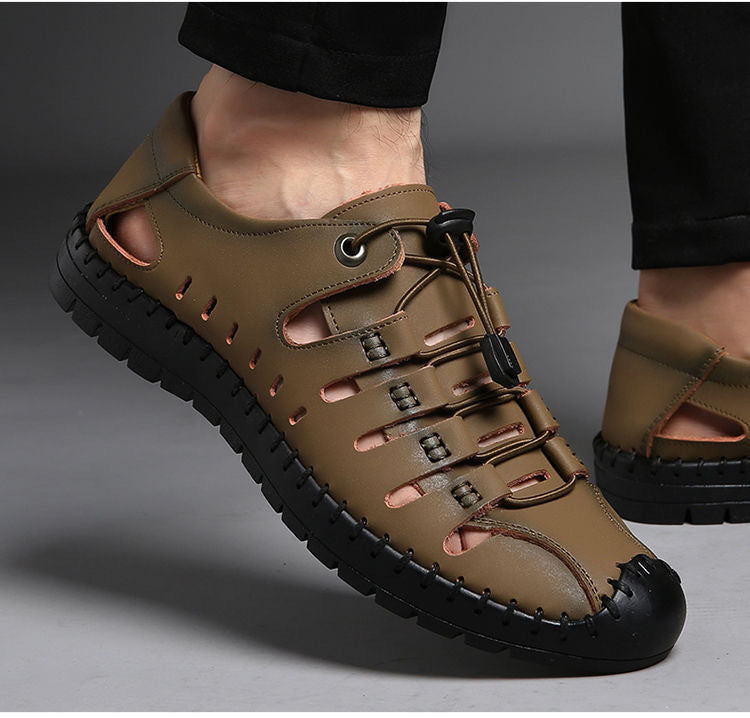 OrthoWalk™ Herren-Sandalen – Lässiger Stil trifft auf orthopädischen Komfort