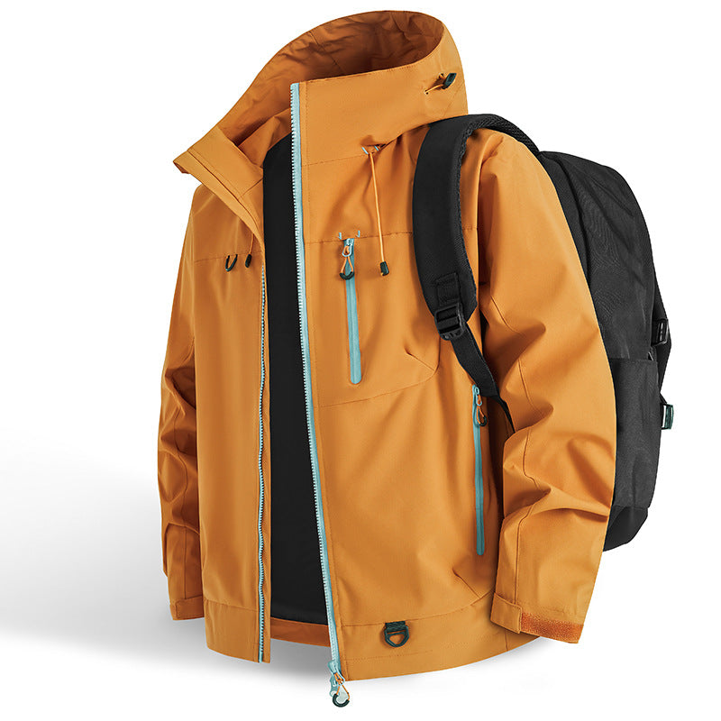 StormGuard – Wasserdichte Sportjacke mit Kapuze