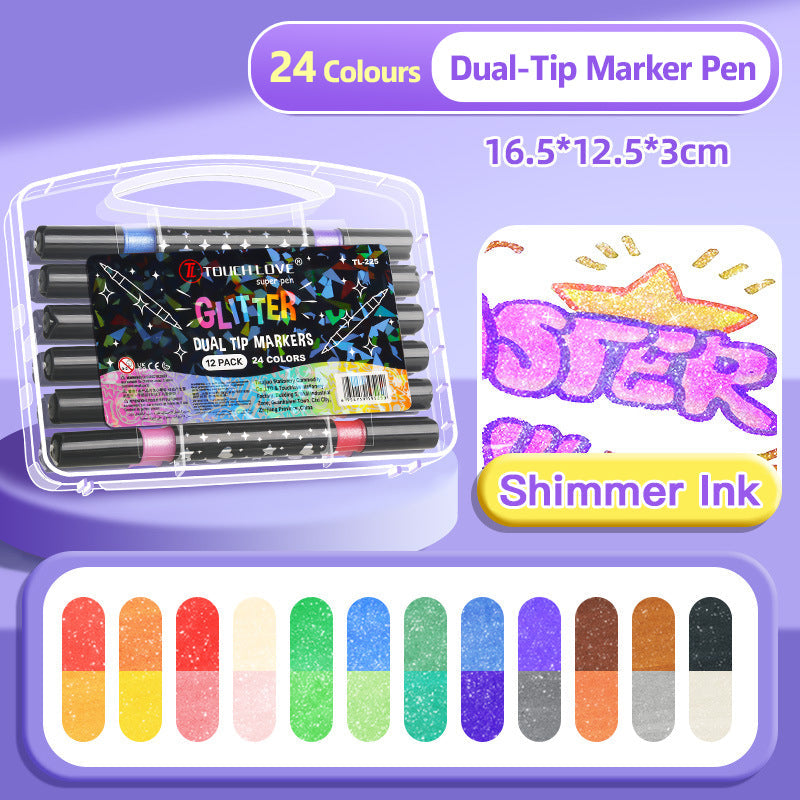 SparkArt – Glitzer-Marker mit zwei Spitzen