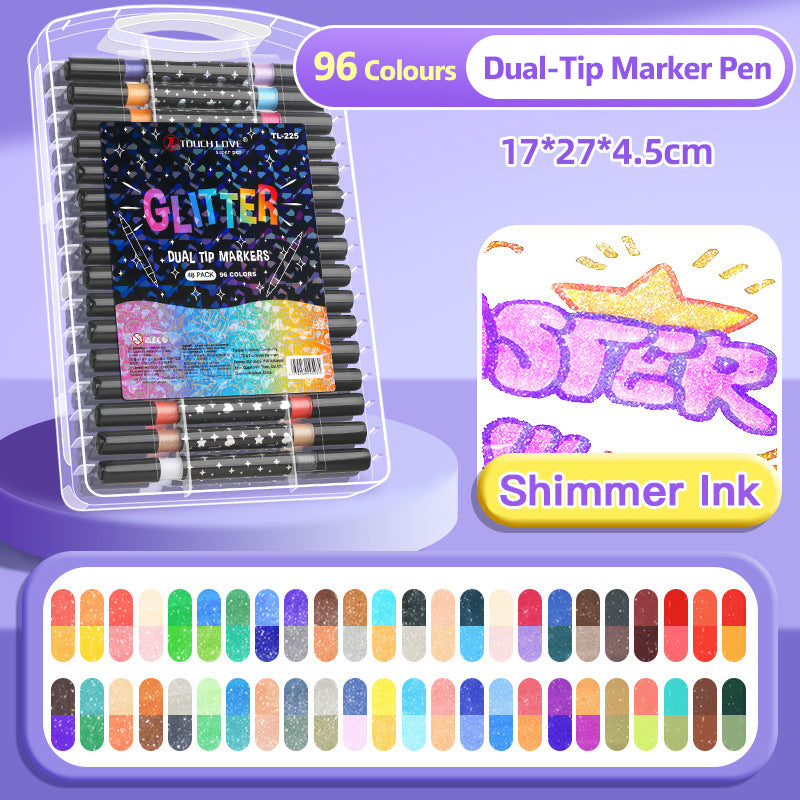 SparkArt – Glitzer-Marker mit zwei Spitzen