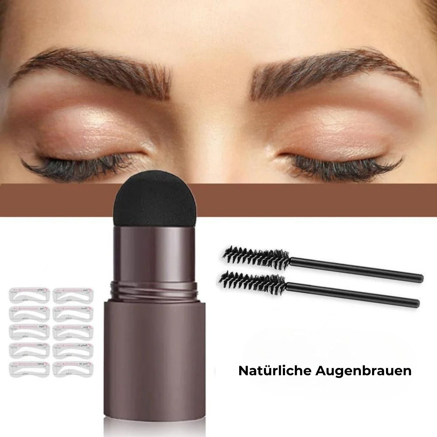 Augenbrauen-Stempel-Styling-Set | 1+1 GRATIS