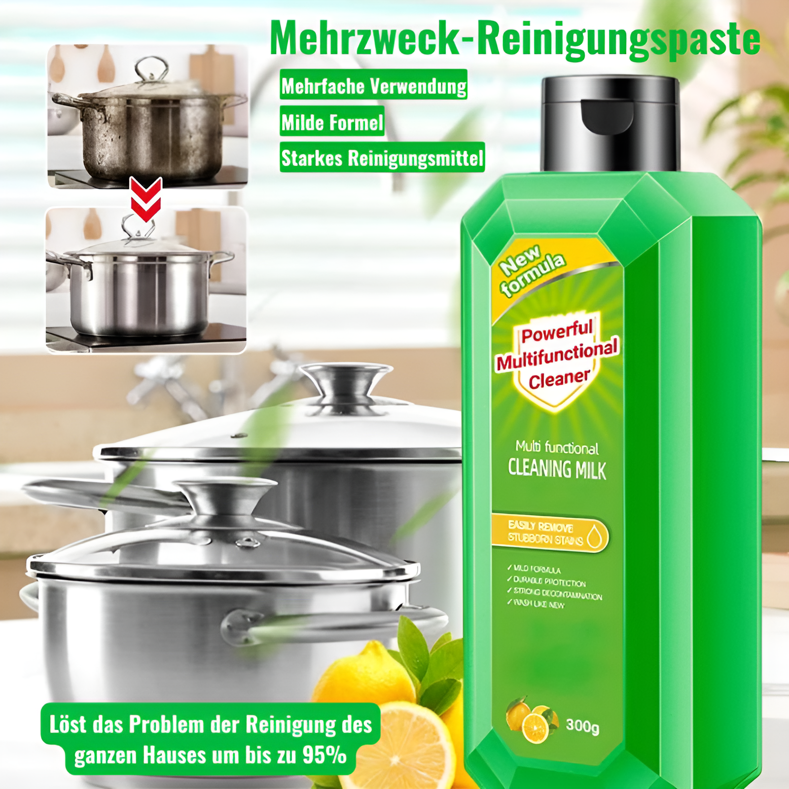 CleanZest – Die mühelose Reinigungslösung für ein strahlend frisches Zuhause | 1+1 GRATIS