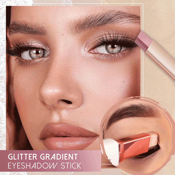 GlamUp™ Glitzer-Lidschattenstift mit Farbverlauf | 1+1 GRATIS