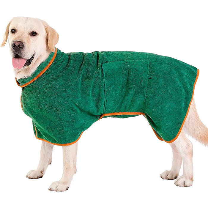 WrapPet – Super-absorbierender Hundebademantel für schnelles Trocknen