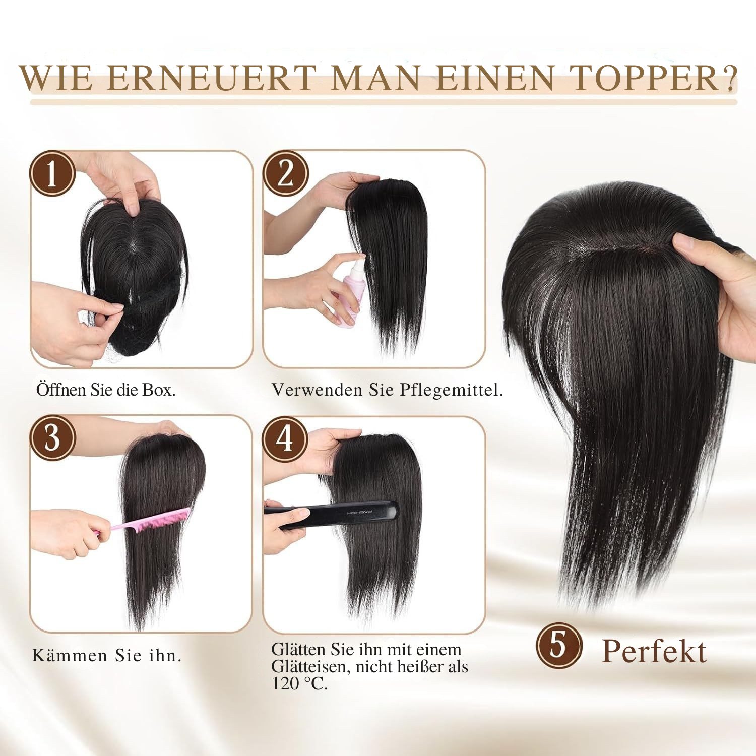 InstaFringe™ – Clip-In Pony für Natürliches Volumen | 50% RABATT