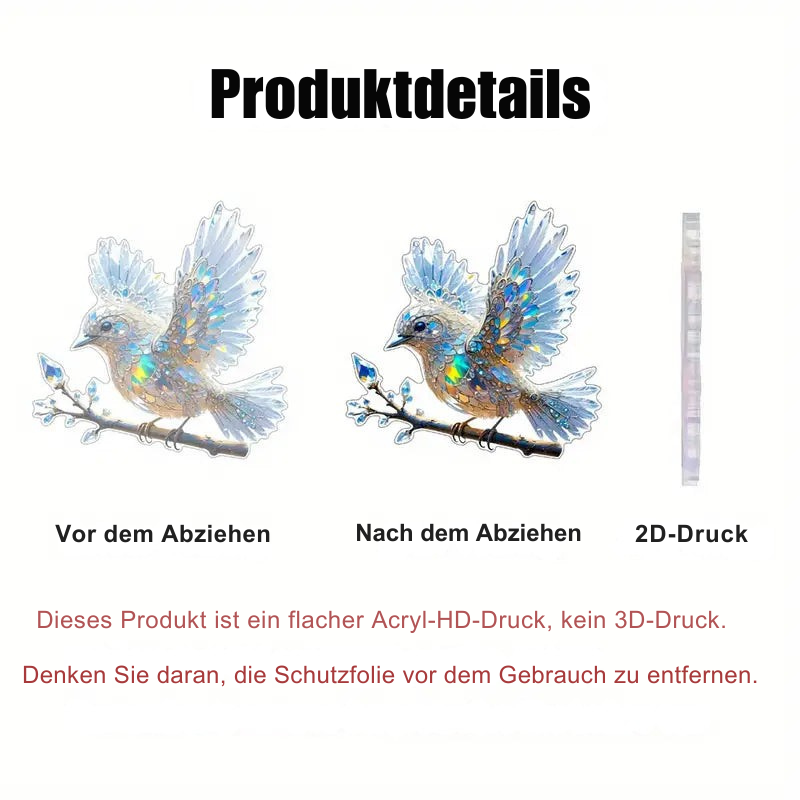 LumaFlock 4 Stück – Leuchtender Bluebird Deko-Akzent | 50% RABATT