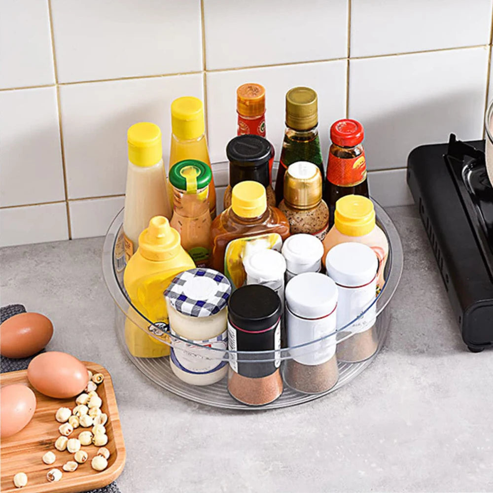 SpinOrganize™ – 360° Drehbarer Aufbewahrungstray | 50% Rabatt