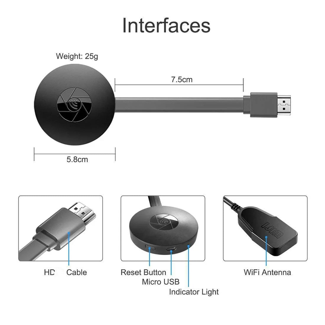 Kabelloser TV-Stick | 50% RABATT