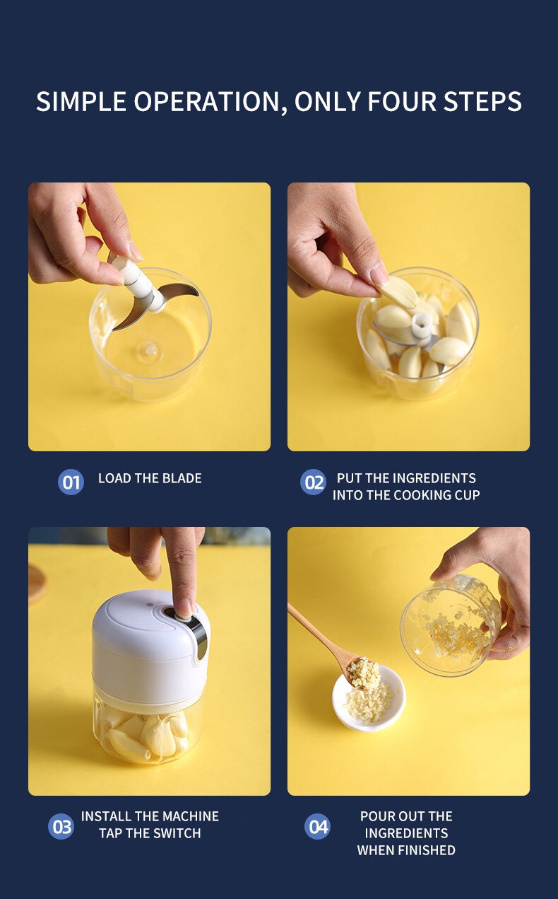 MultiChop™ – Multifunktionaler Lebensmittelzerkleinerer | 50% Rabatt