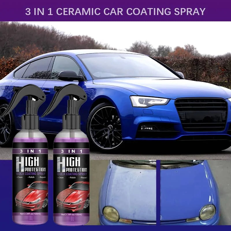 3 in1 Keramik-Autobeschichtungsspray