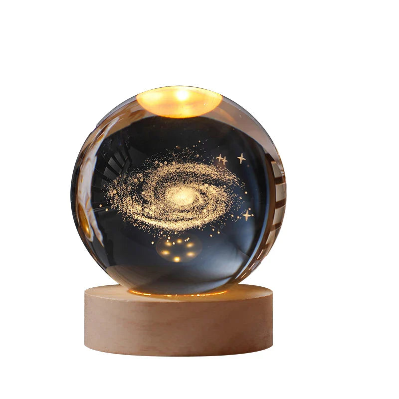 Galaxy Kristallkugel LED-Nachtlicht