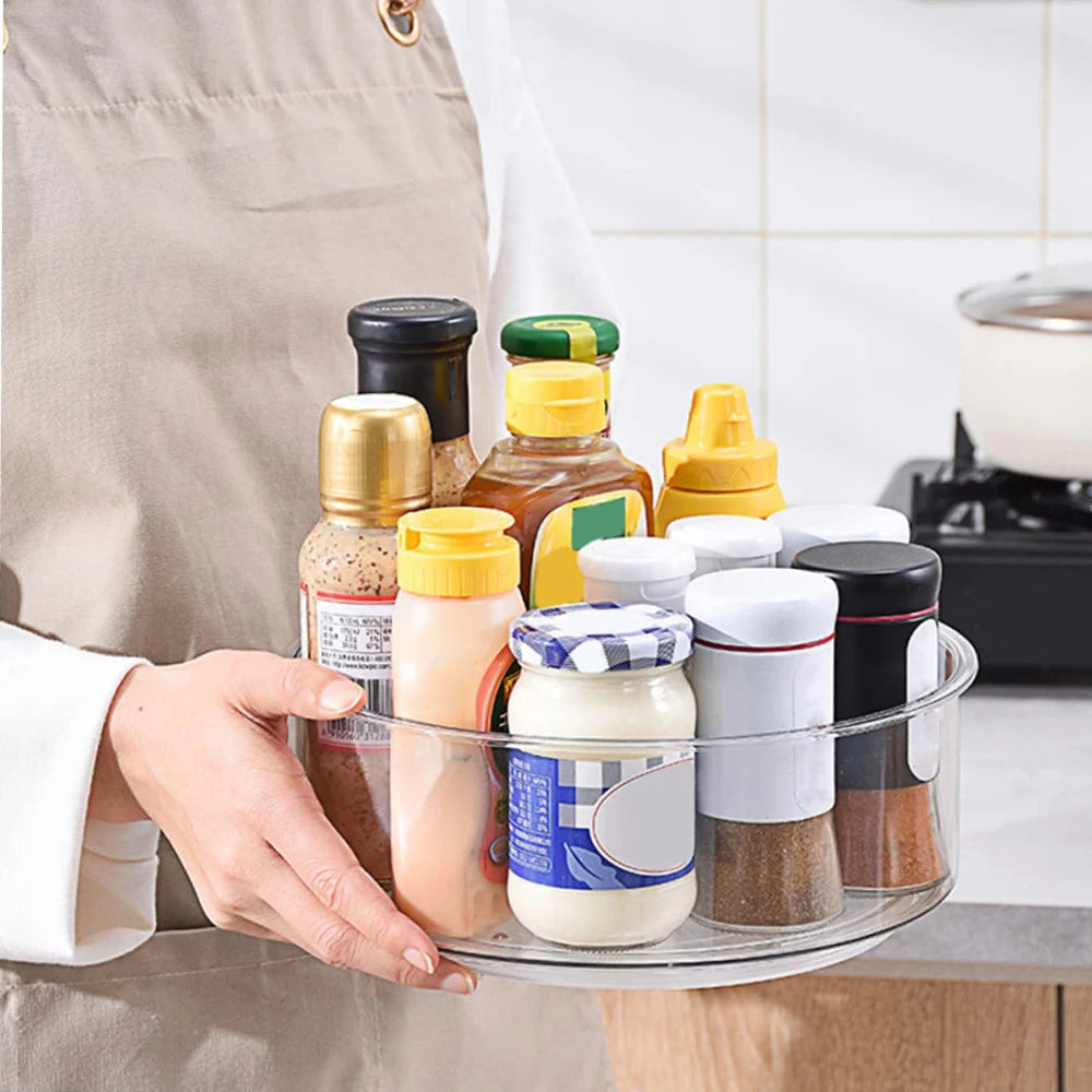 SpinOrganize™ – 360° Drehbarer Aufbewahrungstray | 50% Rabatt