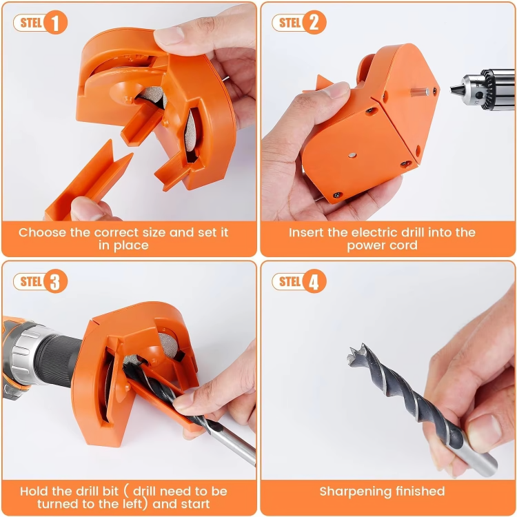 DrillSharp™ – Bohrerschärfer für maximale Effizienz in Sekunden | 50% RABATT