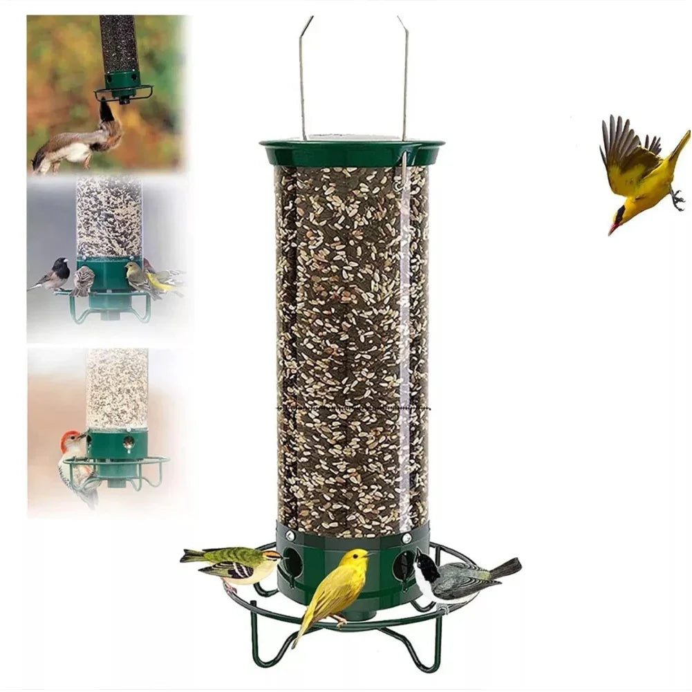 Eichhörnchenfester Kolibri-Futterspender - Hohe Kapazität & Einfache Reinigung-1