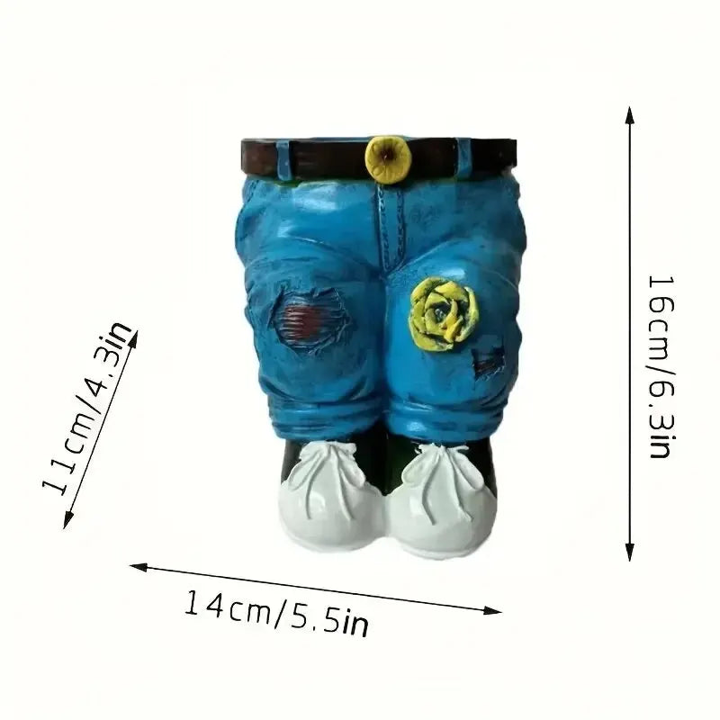 DenimBloom™ – Blumentopf in Jeans-Form | 50% Rabatt
