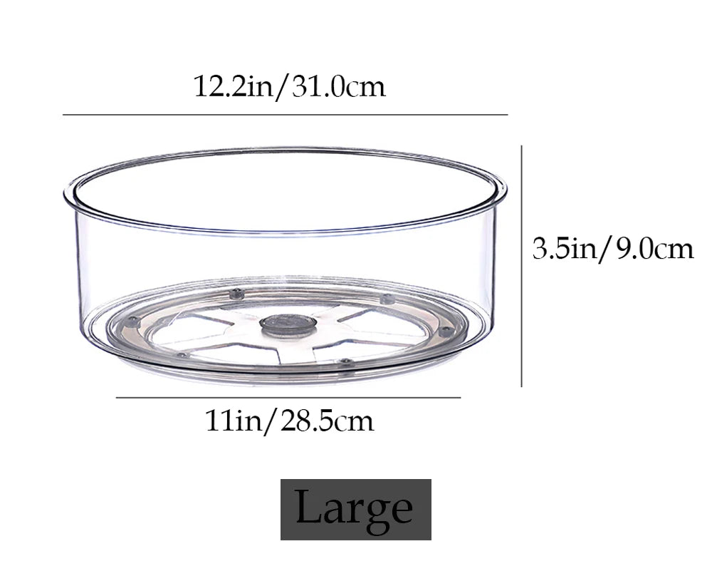 SpinOrganize™ – 360° Drehbarer Aufbewahrungstray | 50% Rabatt
