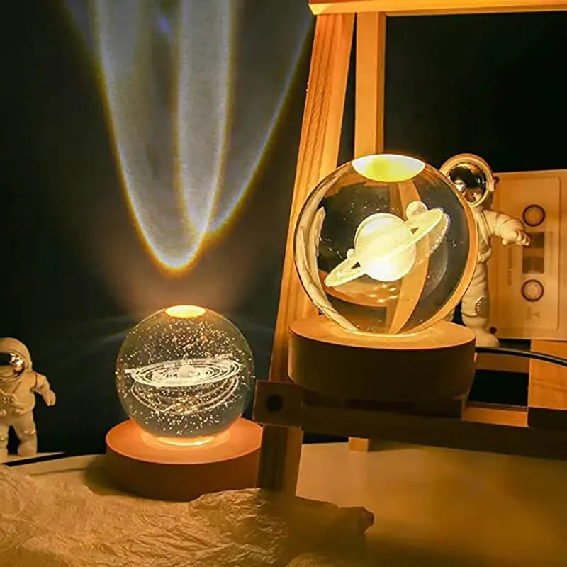 Galaxy Kristallkugel LED-Nachtlicht