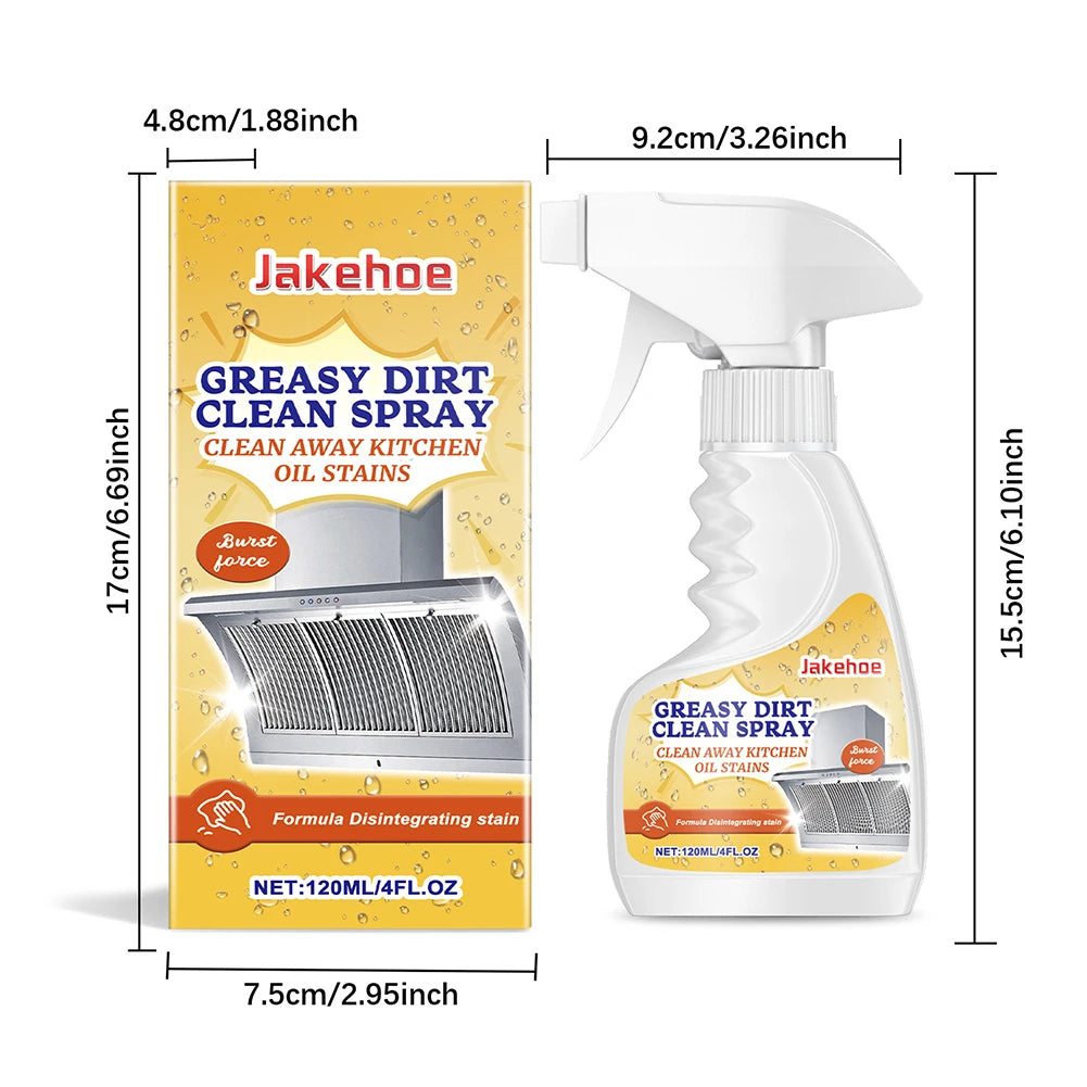 GreaseOff Pro™ – Kraftvolles Küchen-Öl- & Fettentferner-Spray 120ml | 1+1 GRATIS