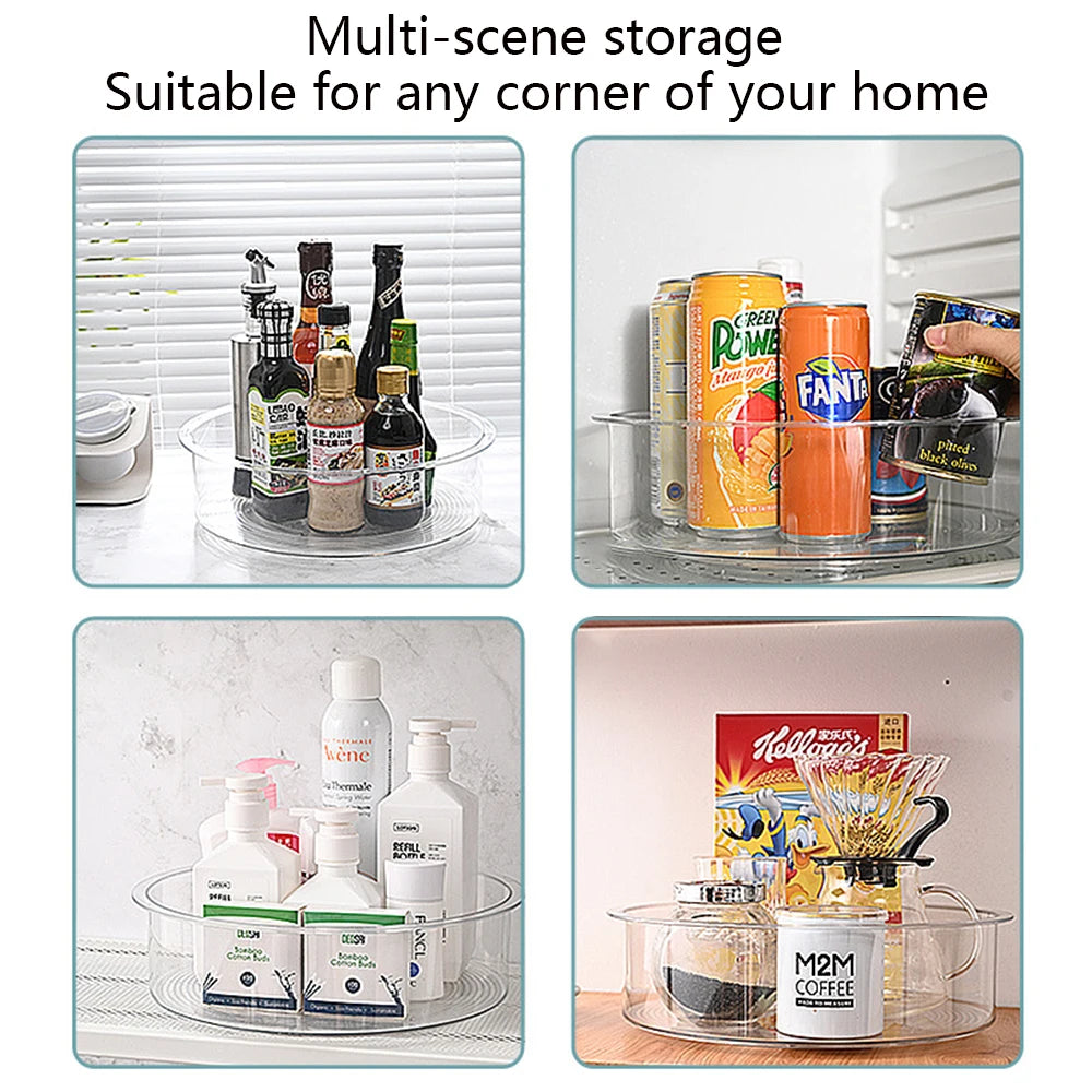 SpinOrganize™ – 360° Drehbarer Aufbewahrungstray | 50% Rabatt