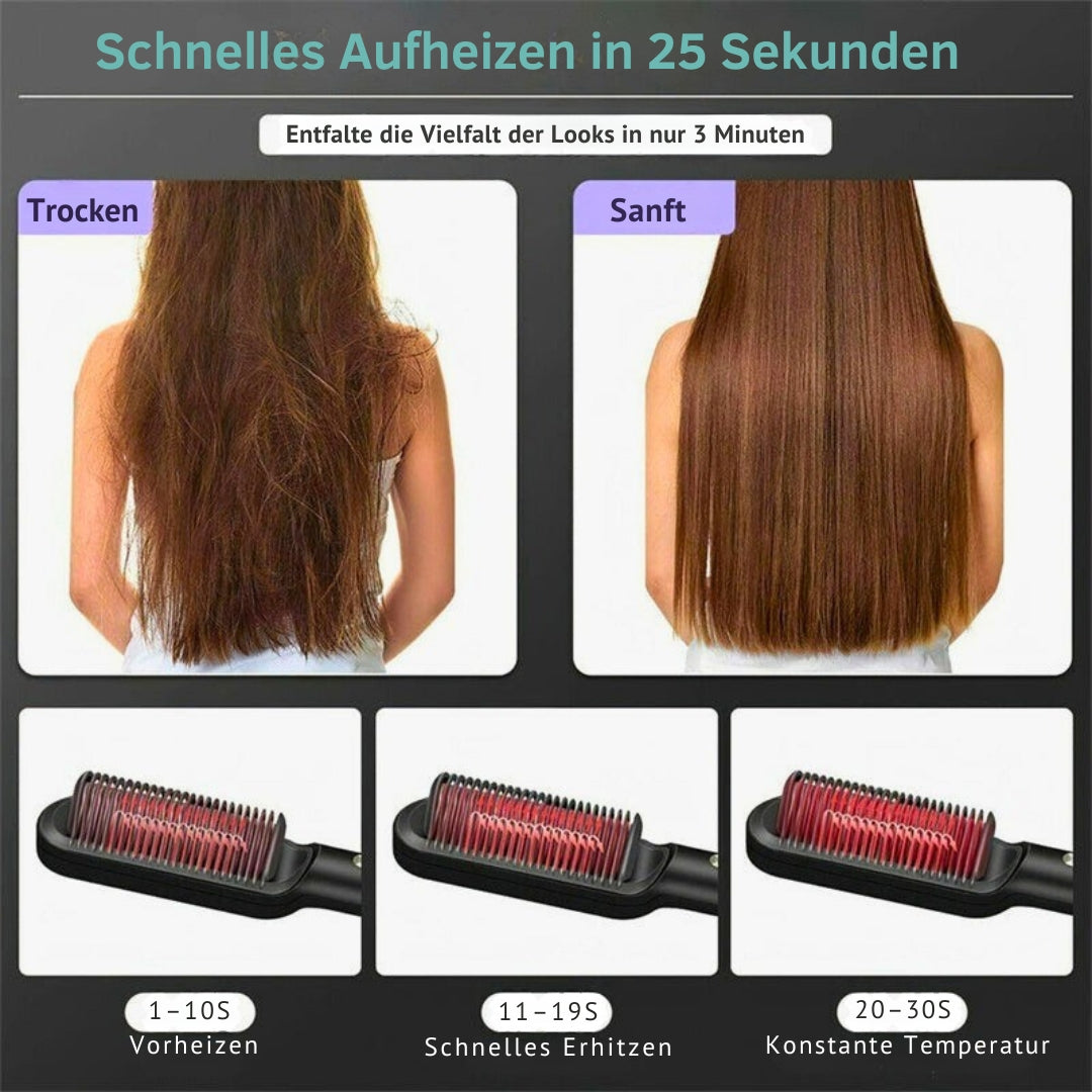 SilkShine™ – Seidiges Haar in nur 3 Minuten | Für Glanz, Geschmeidigkeit & Style | 50% RABATT