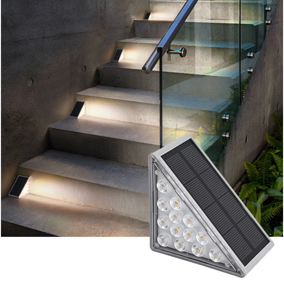 Solar-Treppenlichter für draußen