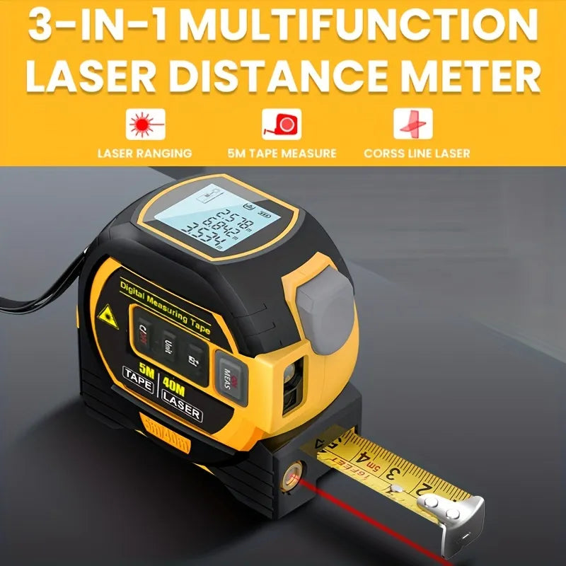 LaserPräzis™ -  Der multifunktionale Entfernungslaser für präzise Aufgaben im Haus | 40% RABATT