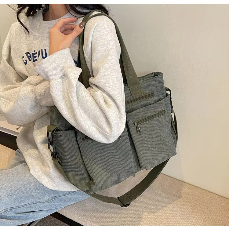 Adelina - Urban Cord-Tasche | 50% RABATT