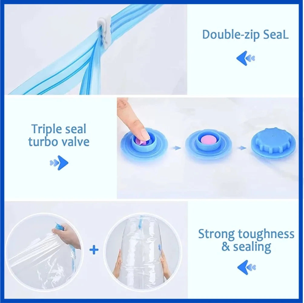 Vakuum-Zip-Seal-Aufbewahrungsbeutel