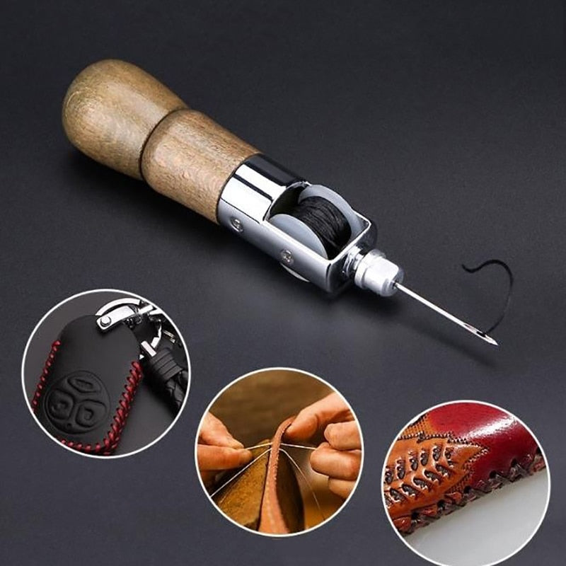 StitchPro™ – Leder-Nähset für starke Materialien | 50% RABATT