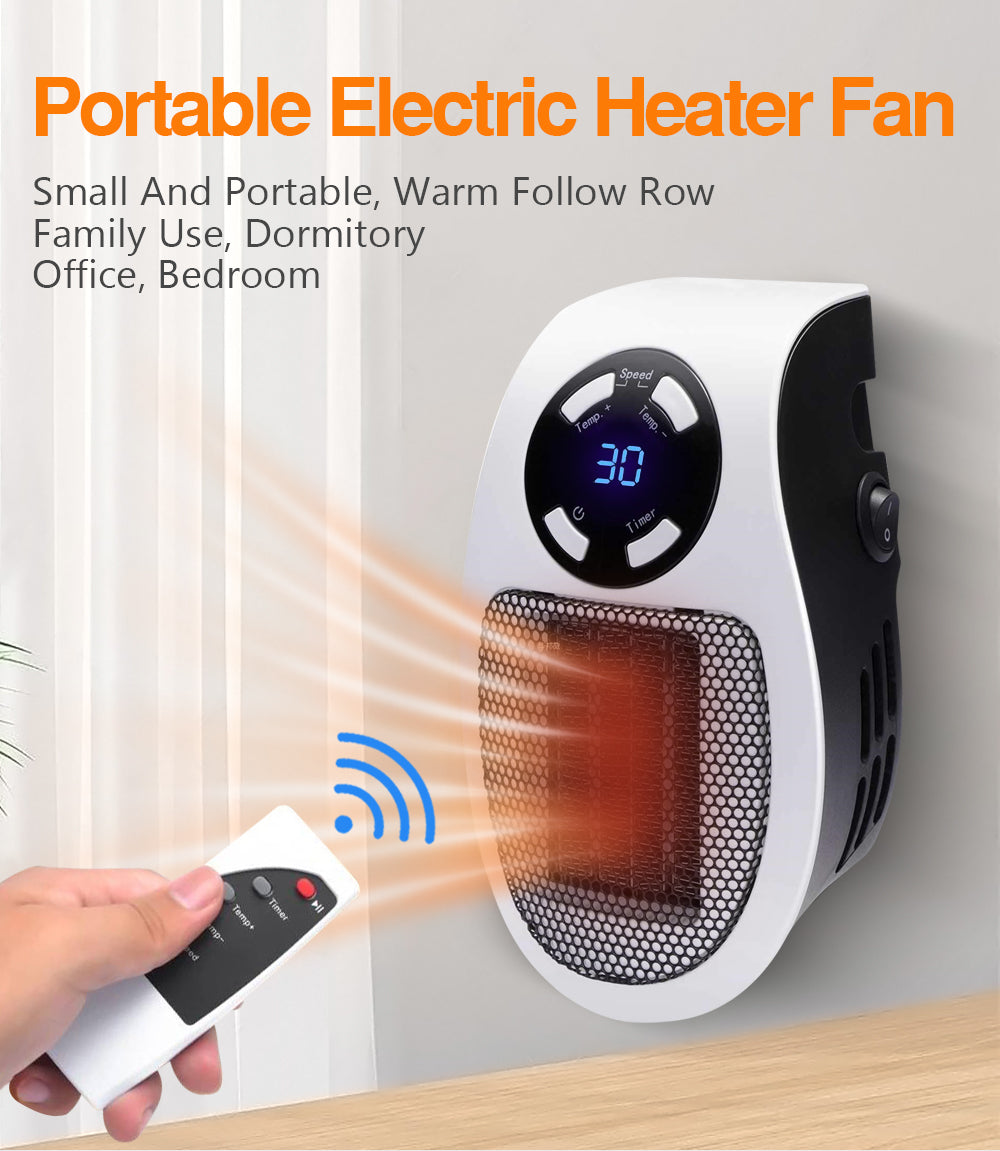 PowerHeater™ Tragbarer elektrischer Heizlüfter | 50% RABATT