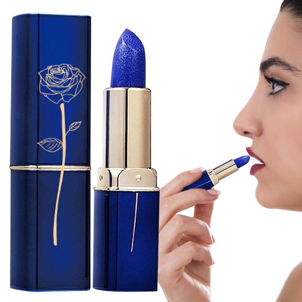 50% RABATT | Blauer farbwechselnder Lippenstift™