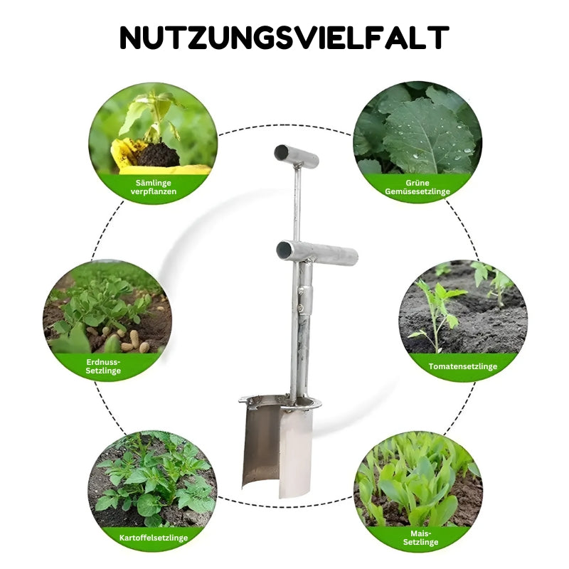 GartenMeister - Hochwertiges Umpflanzwerkzeug für den Garten | 50% RABATT