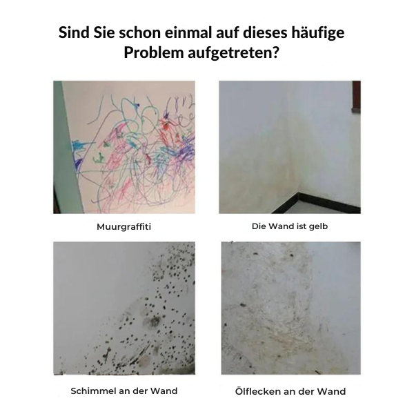 Rollpinsel zur Reparatur von Wandfarben™ - Überdecken Sie Flecken und Graffiti ganz einfach!