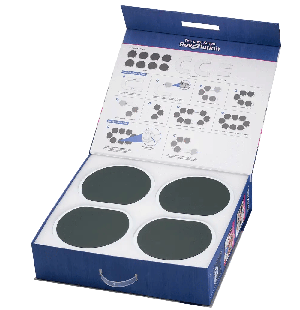 ServeEase – Innovatives Dreh-Servier-Tablett für Einfaches Tafeln