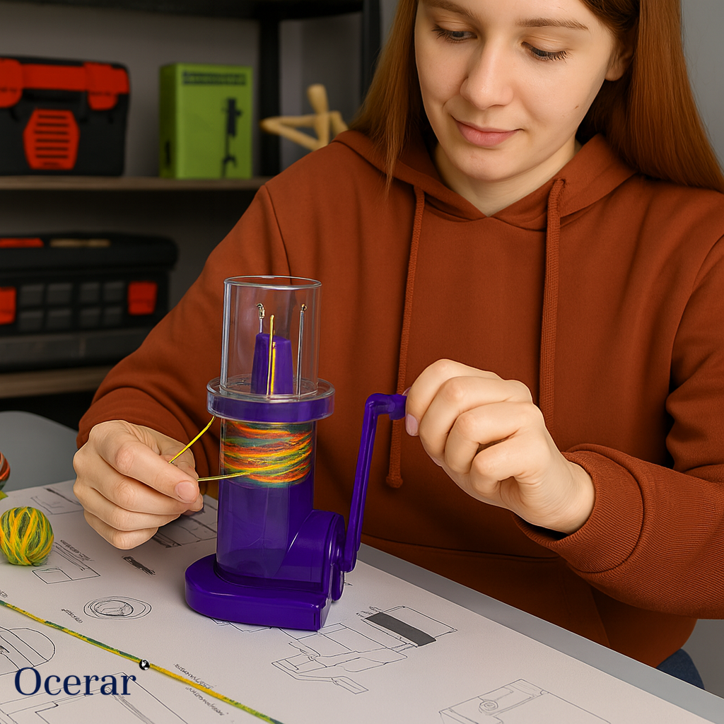 Knitella™ – Automatischer Schnurstricker für müheloses Handarbeiten | 50% RABATT