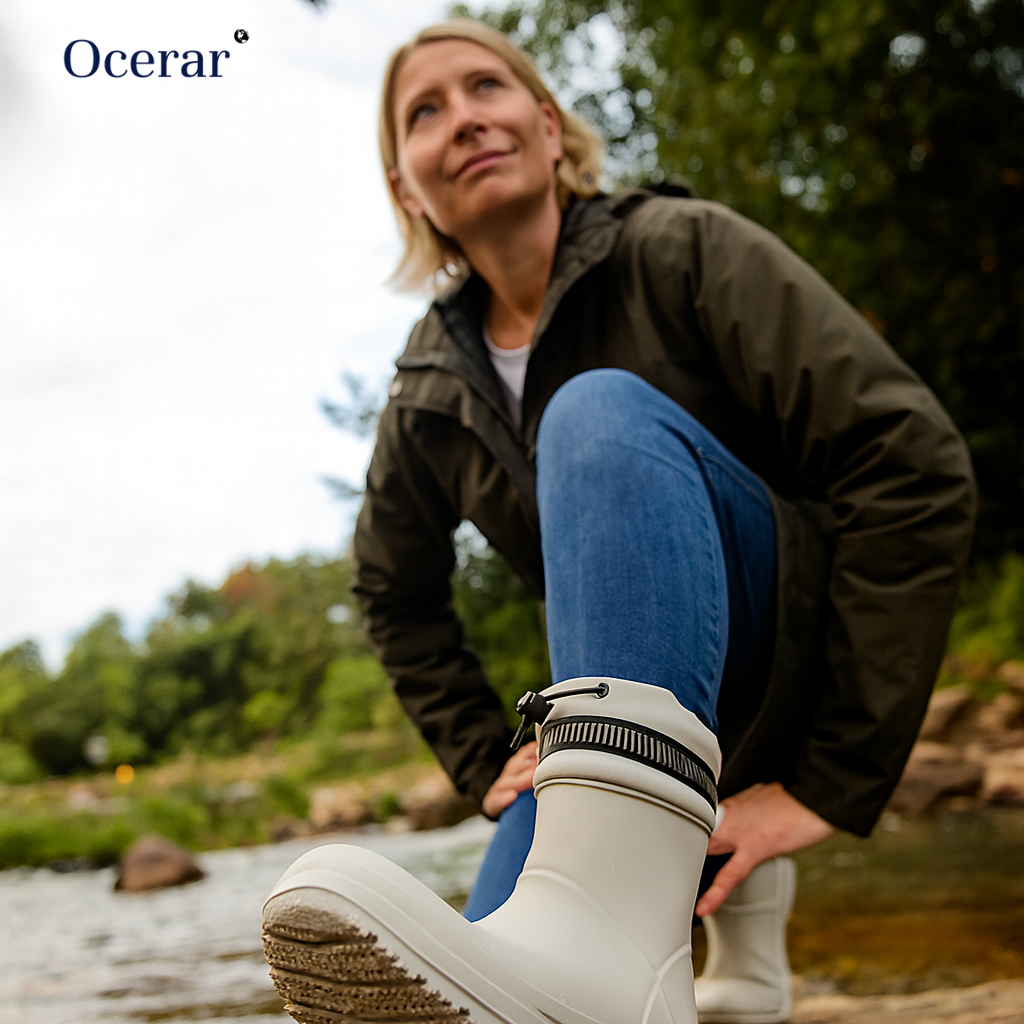 Carlotta – Stilvolle wasserdichte Regenstiefel | 50% RABATT