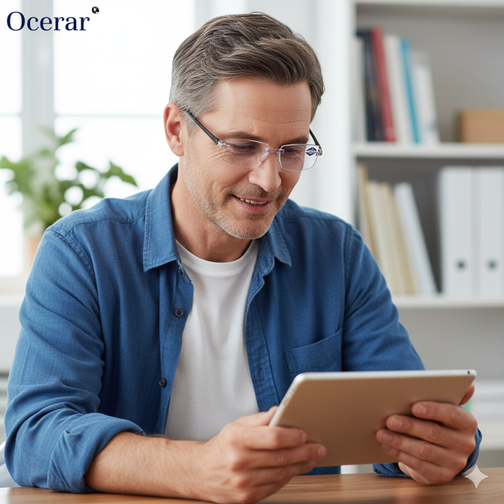 ProtectedVision – Intelligente Gleitsicht-Lesebrille | 1+1 GRATIS