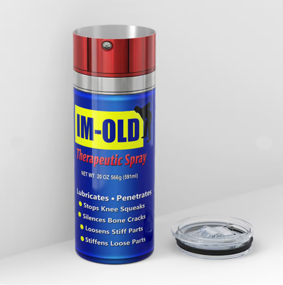 DirtyTumbler – Der Robuste Thermobecher im WD-40-Design für heiße und kalte Getränke!