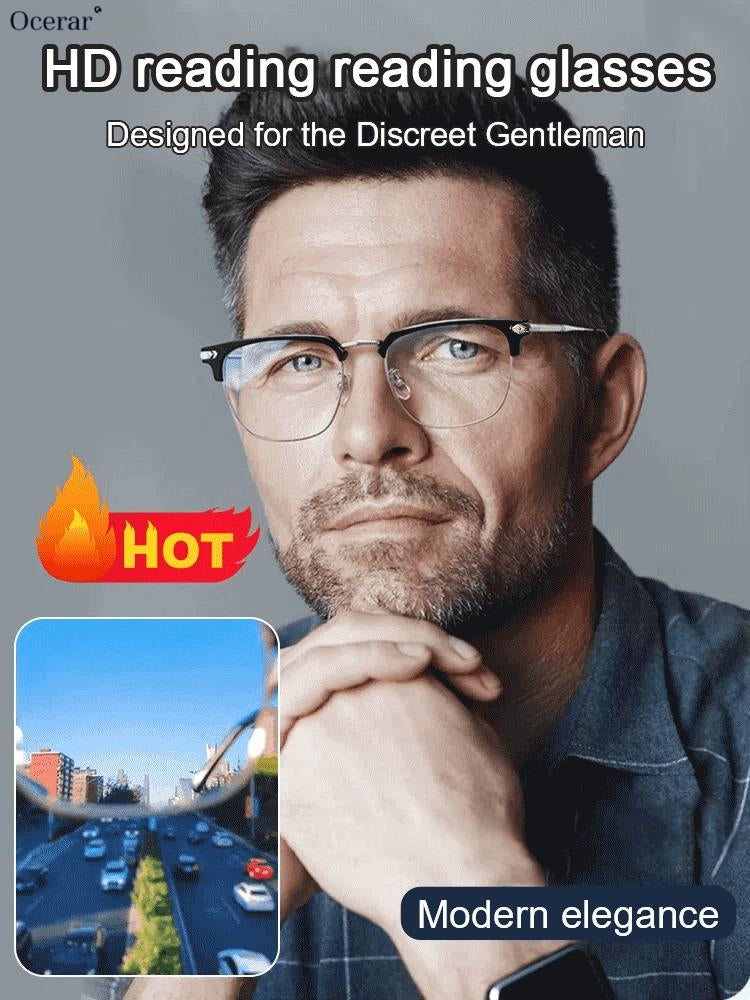 VisionEase™ – Leichte Blaulichtfilter-Lesebrille | 1+1 GRATIS