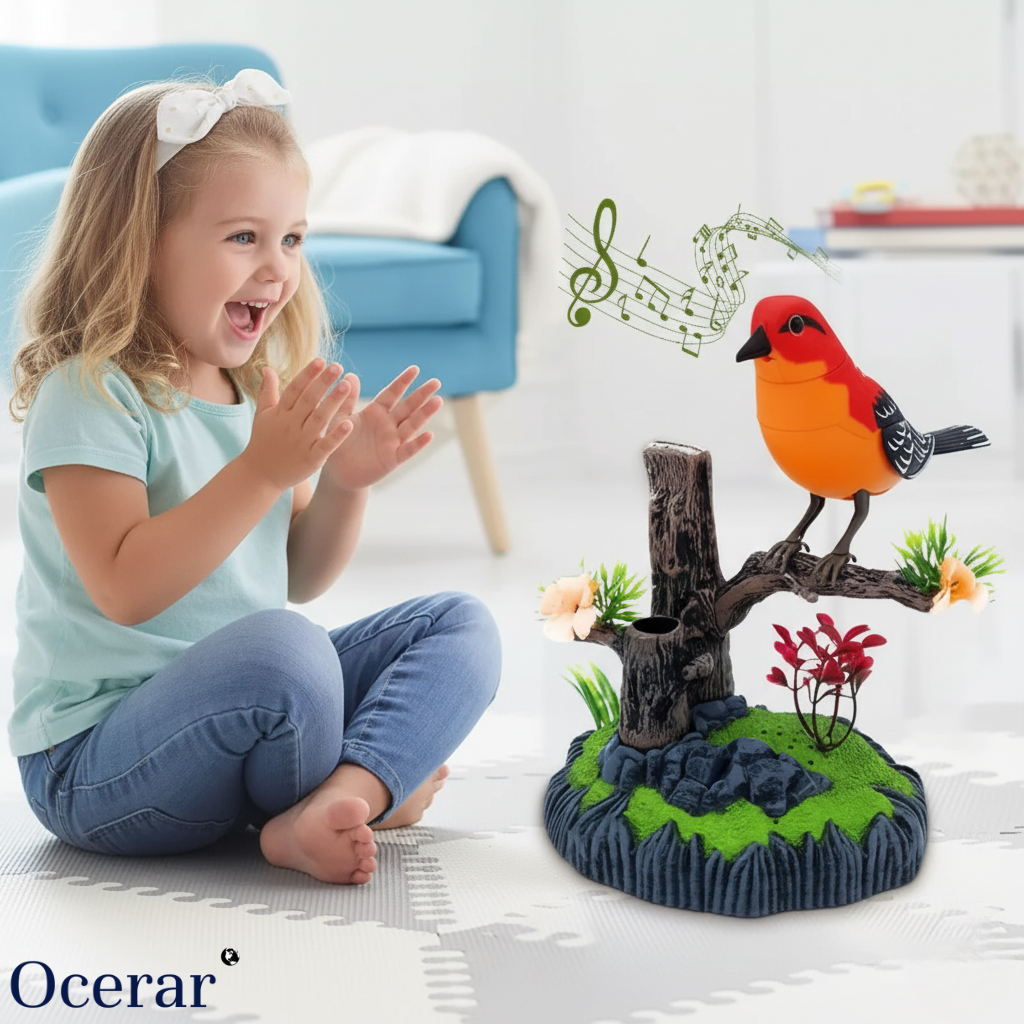 ChirpMate – Interaktiver Stimmgesteuerter Vogel | 50% RABATT