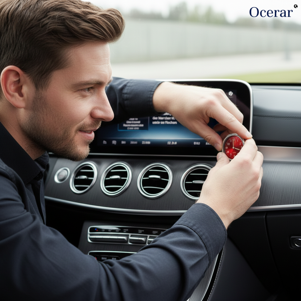 DriveTime - Mini-Auto-Leuchtuhr | 1+1 GRATIS