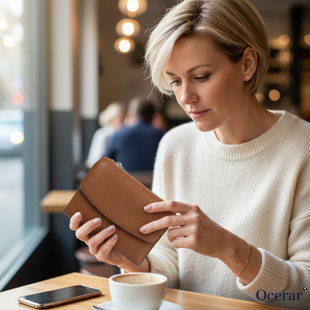 PebbleWallet – Kompakte RFID Lederbörse | 50% RABATT