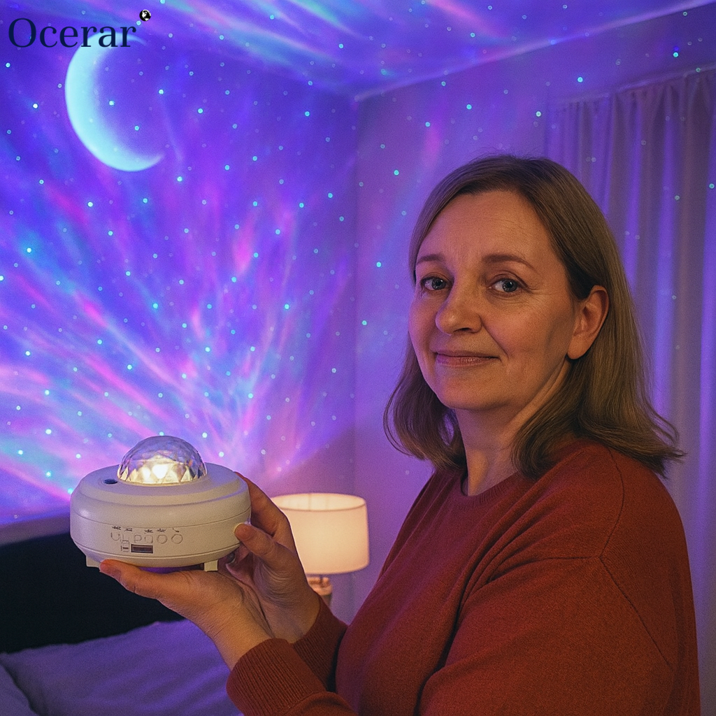 AuroraBeam – Magischer Nordlicht-Projektor | 50% RABATT