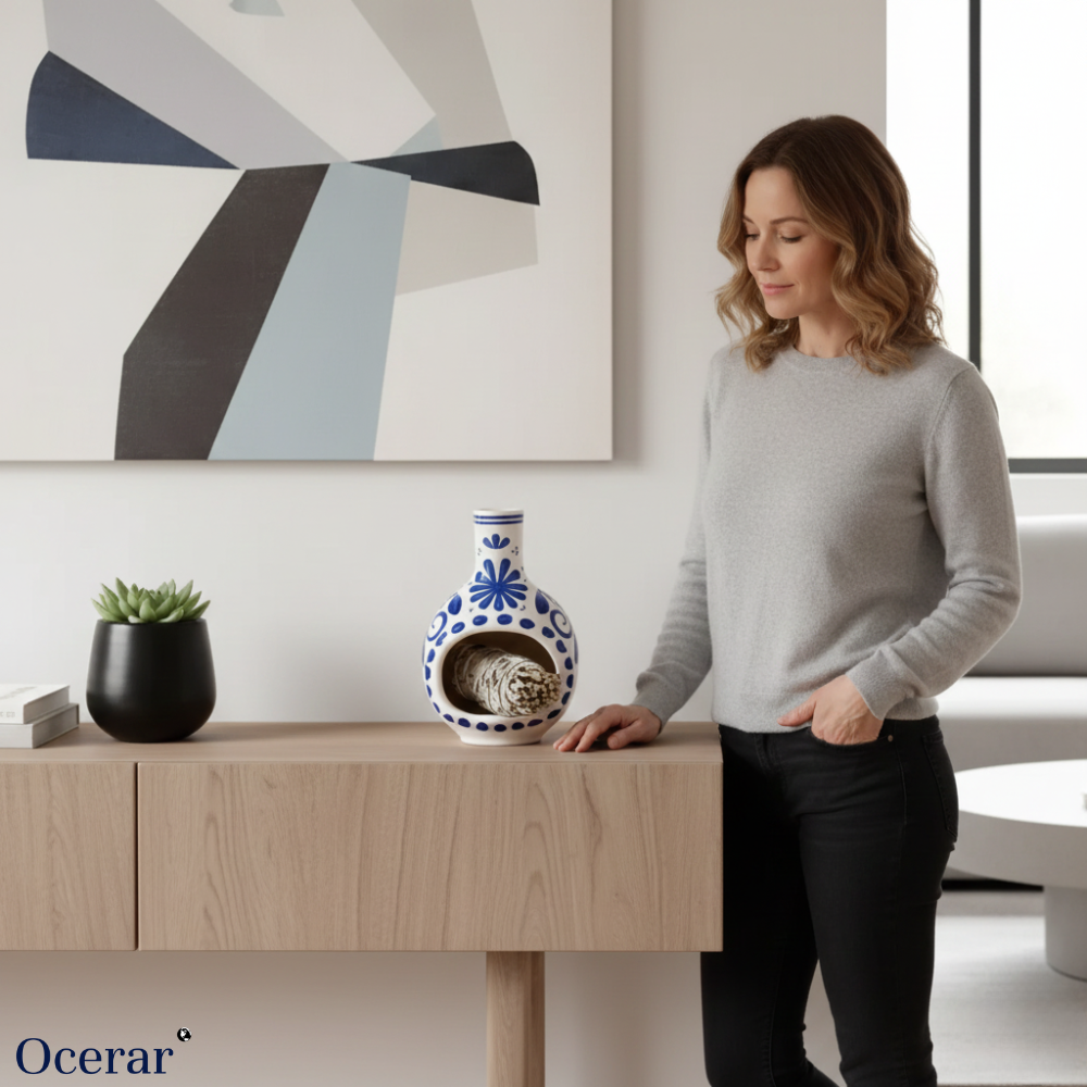 ZenAura – Keramik Palo Santo Halter | 50% RABATT