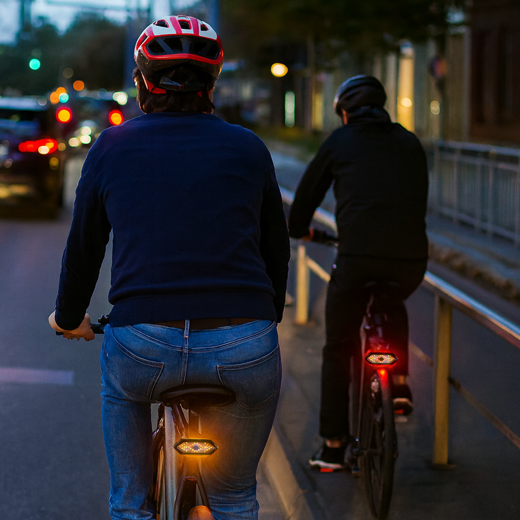 LumiRide - Kabelloses Rücklicht mit Signalen | 50% RABATT