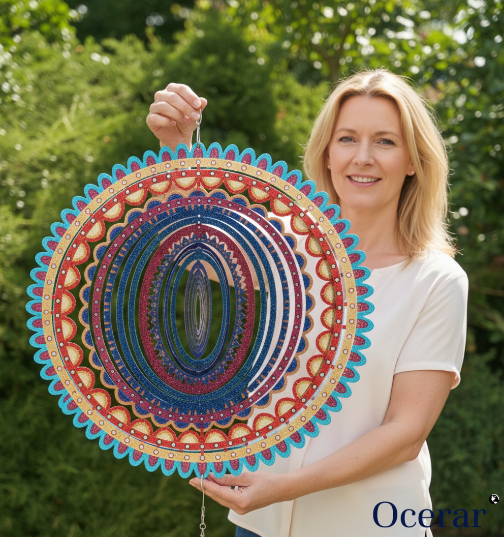 MandalaMagic – 3D Windspiel | 50% RABATT