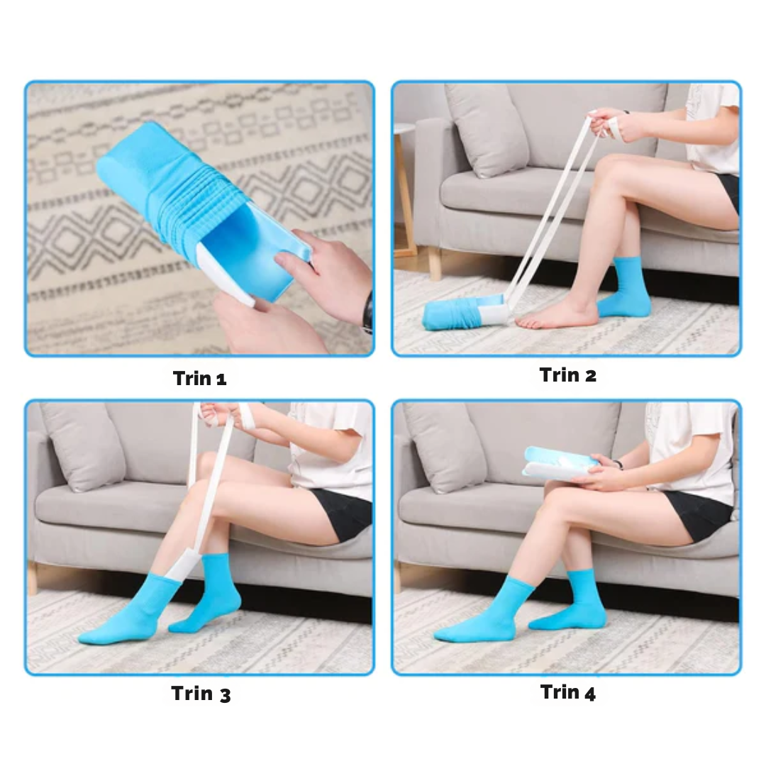 SockSlide – Die einfache Lösung zum Anziehen von Socken | 1+1 GRATIS