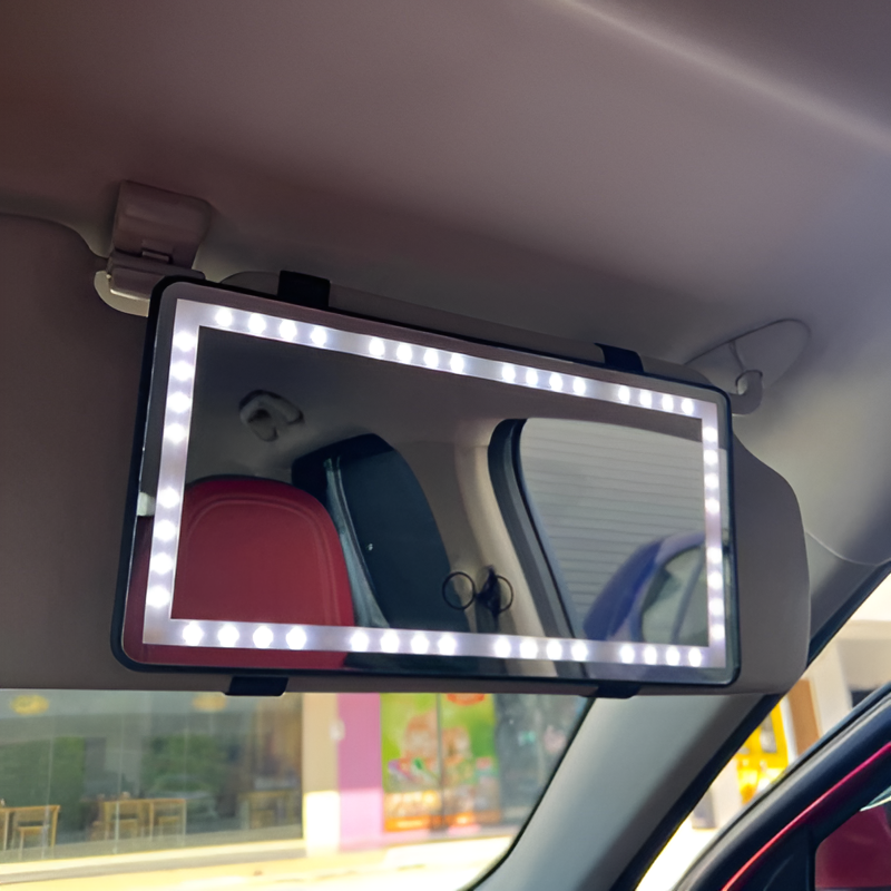 AutoGlow Mirror™ - Verleihen Sie sich selbst einen Schönheitsschub, sogar als Beifahrer | 50% RABATT